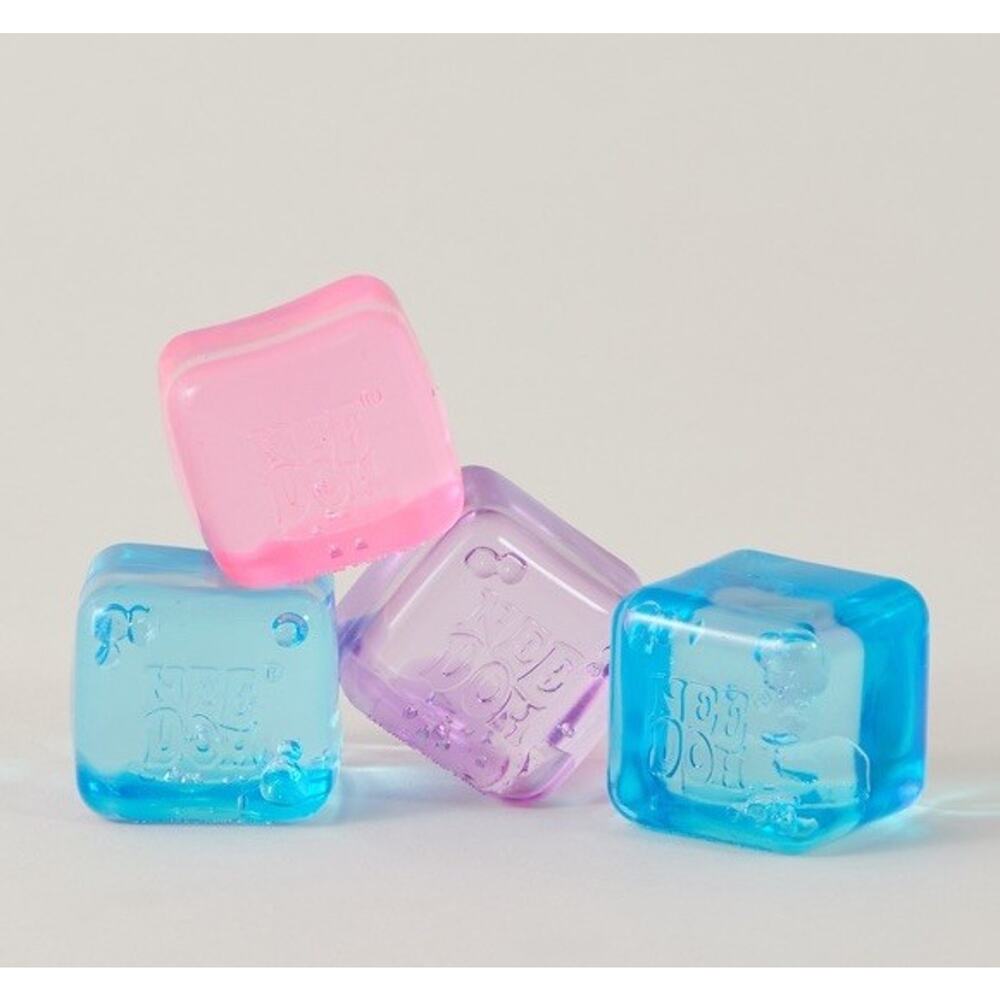 🔥Needoh Nice Ice Baby Fidget Cube Set 4 Pack Super Solid Squish Sensory BNWT🔥 - Picture 2 of 3